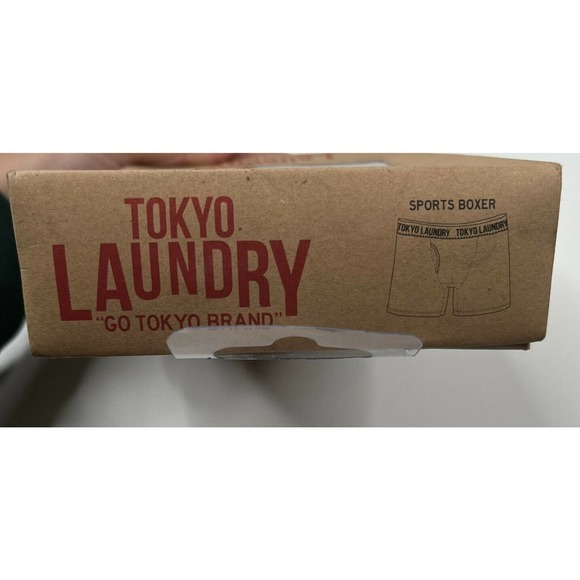NWT Tokyo Laundry Set of 2 Trunks Sports Boxers Size Small Men’s Blue - Picture 2 of 5